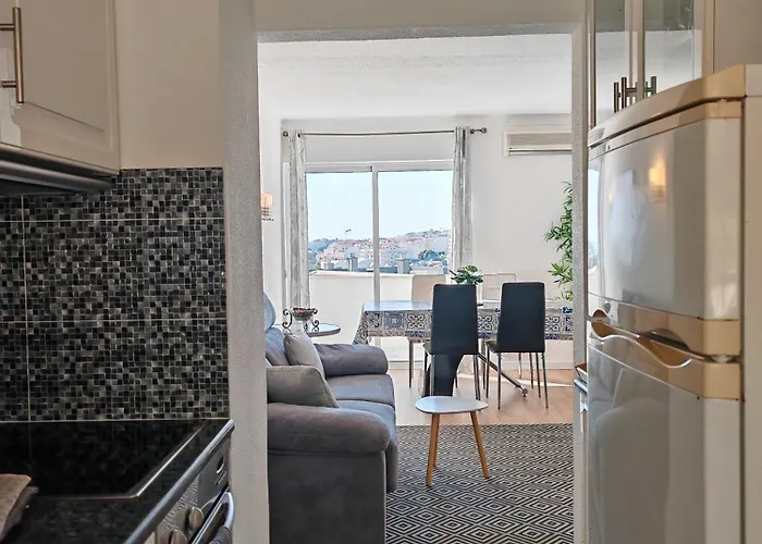 Lägenhet Oura Com Piscina E Vista Mar